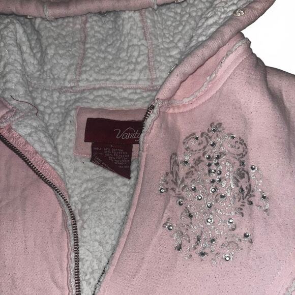 Rare pink gothic style hoodie - Picture 4 of 4